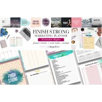 Finish Strong Marketing Planner