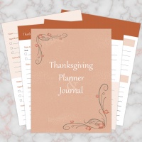 Thanksgiving Planner & Journal