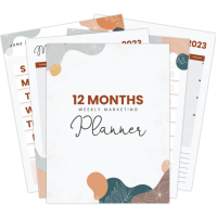 2023 Weekly Marketing Planner