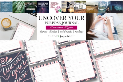 Uncover Your Purpose Journal (Extended)