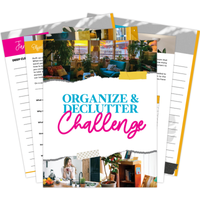 Organize & Declutter Challenge